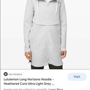 Lululemon Long Horizons Zip Up Hoodie
